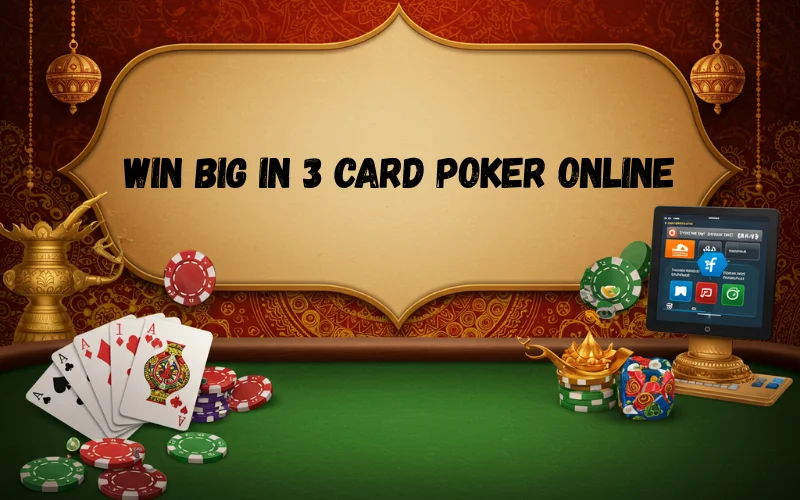 3 card poker online