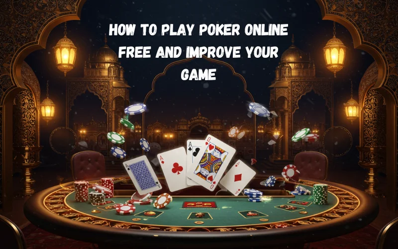 poker online free india